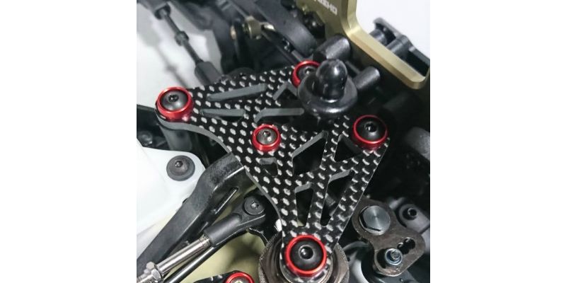 AMR027R M4 Screw Washer (Red/4pcs)