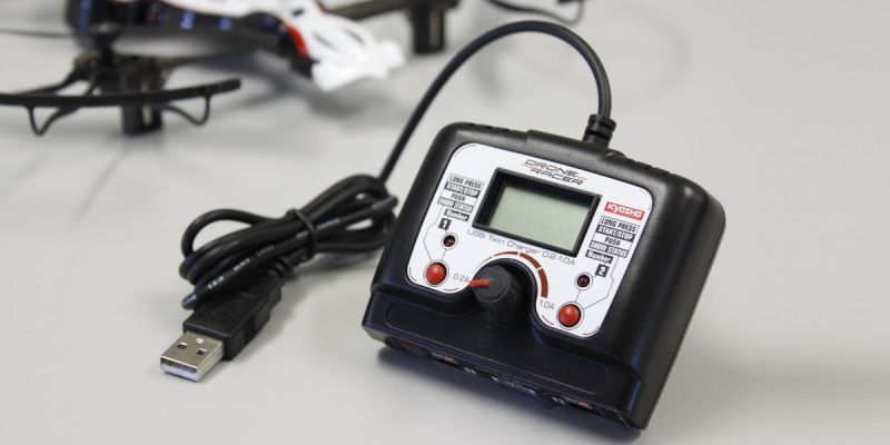 USB Twin Charger 0.2-1.0A(DRONE RACER) DRW005