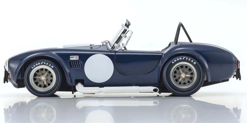 KYOSHO ORIGINAL 1/18scale Shelby Cobra 427 S/C Dark Blue 08048DBL