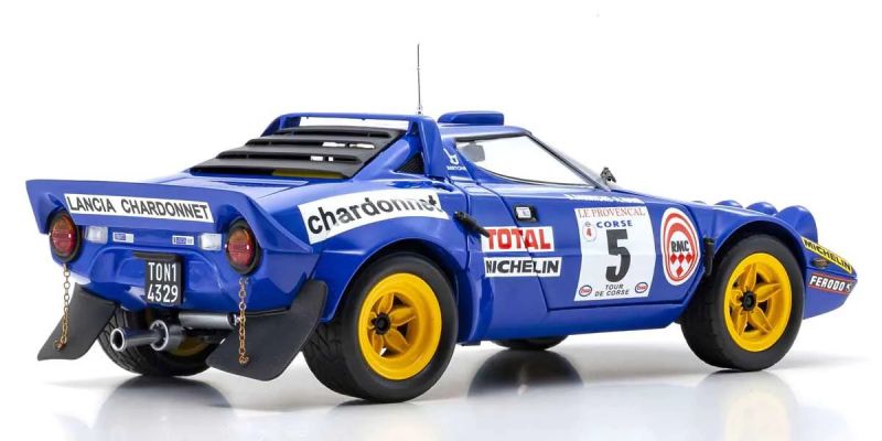 KYOSHO ORIGINAL 1/18scale Lancia Stratos HF 1976 Tour de Corse #5 No.KS08130C