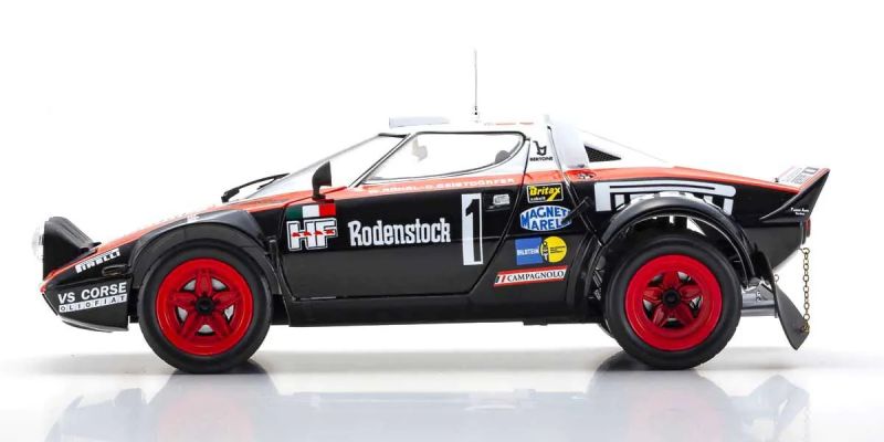 KYOSHO ORIGINAL 1/18scale Lancia Stratos HF 1978 Hunsruck #1 No.KS08130D