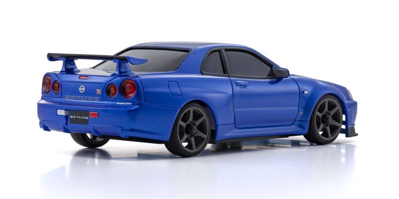 ASC MA020 NISSAN SKYLINE GT-R R34 V.specⅡNur Metallic Blue MZP487MB