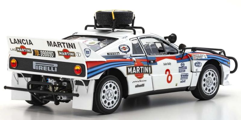 KYOSHO ORIGINAL 1/18scale Lancia Rally 037 1985 Safari #8 No.KS08306J
