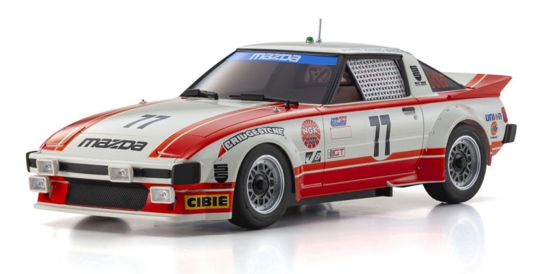 MINI-Z RWD MR-04 readyset MAZDA SAVANNA RX-7 (SA22C) "1979 DAYTONA CAR No.77" 32365R