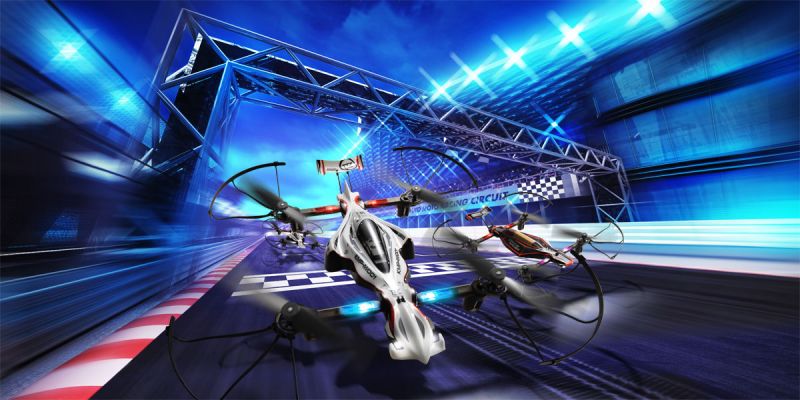 DRONE RACER ZEPHYR Force Black Readyset RTF 20572BK