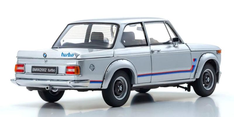 KYOSHO ORIGINAL 1/18scale BMW 2002 Turbo (Silver)  08544S