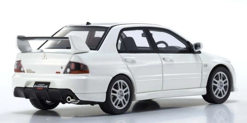 KYOSHO ORIGINAL 1/43scale Mitsubishi Lancer Evolution IX MR (White) No.KSR43111W