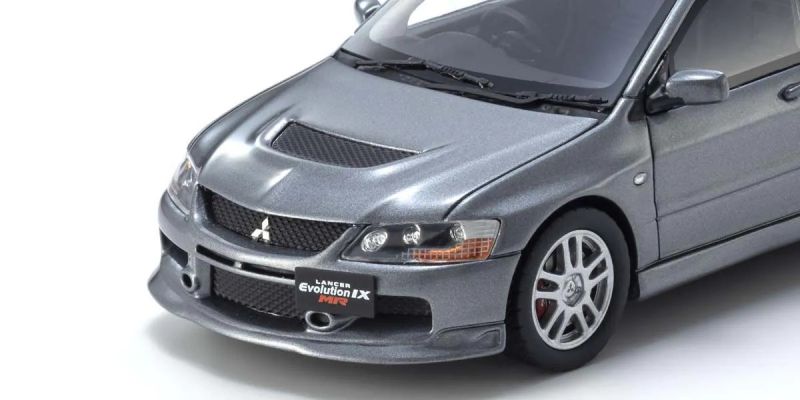 KYOSHO ORIGINAL 1/43scale Mitsubishi Lancer Evolution IX MR (Gray) No.KSR43111GR
