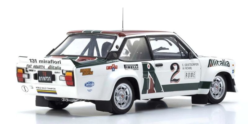 Fiat - 1:18 - Display Car Models - KYOSHO RC