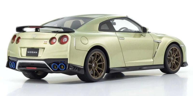 SAMURAI 1/18scale Nissan GT-R Premium Edition T-Spec (Millennium Jade) KSR18057MJ