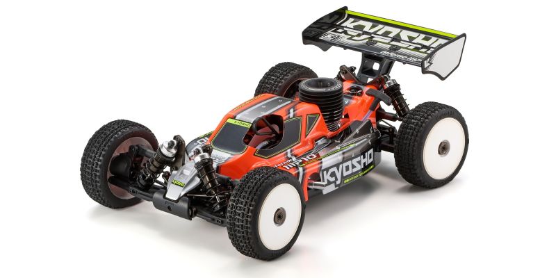 1:8 Scale Radio Controlled .21Engine Powered 4WD Racing Buggy readyset INFERNO MP10 Color Type 1 Red 33025T1S