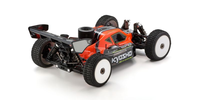 1:8 Scale Radio Controlled .21Engine Powered 4WD Racing Buggy readyset INFERNO MP10 Color Type 1 Red 33025T1S