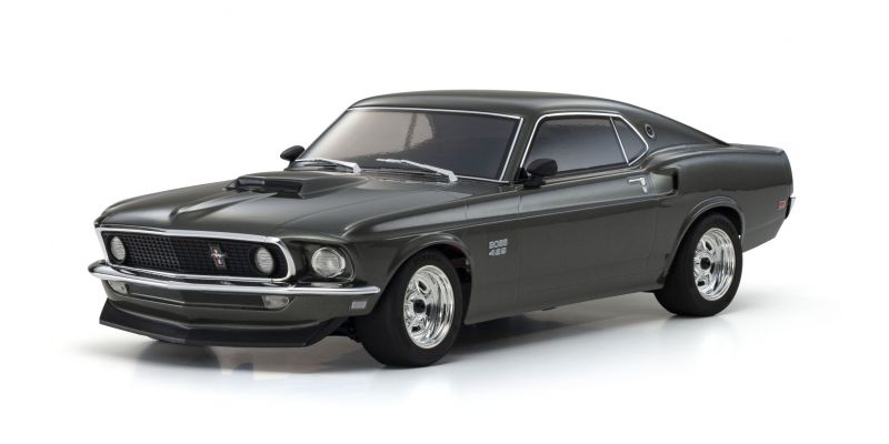 1:10 Scale Radio Controlled Electric Powered 4WD FAZER Mk2 FZ02L Series readyset 1969 Ford Mustang Boss 429 Black Jade 34437T1