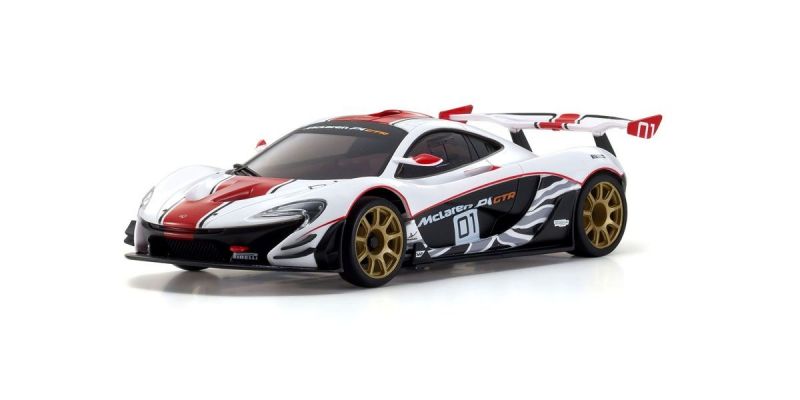 McLaren F1 GTR White body set(w/Wheel) MZN192 - KYOSHO RC