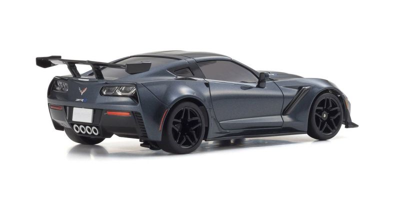 MINI-Z RWD Series Ready Set Chevrolet Corvette ZR1 Shadow Gray Metallic (with LED) 32334GM