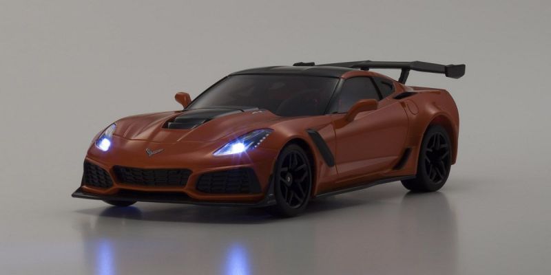 MINI-Z RWD Series Ready Set Chevrolet Corvette ZR1 Sebring Orange (with LED) 32334OR