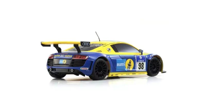 MINI-Z RWD MR-04 readyset Audi R8 LMS Phoenix Racing NBR 2010 #98 32371BT