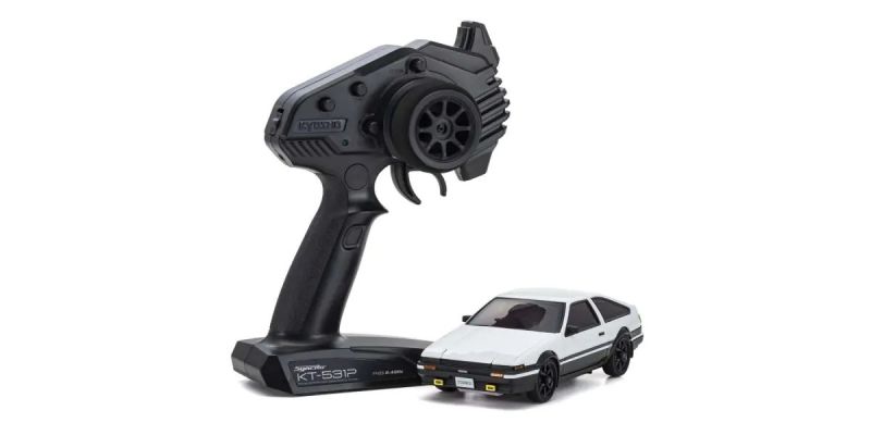 ASC MA020 Toyota SPRINTER TRUENO AE86 White/Black MZP465WBK 