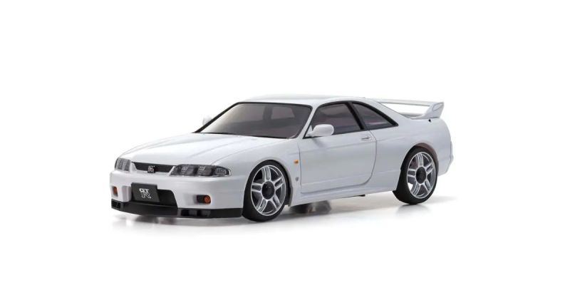 MINI-Z AWD NISSAN SKYLINE GT-R V.Spec (R33) with LED/Gyro unit White 32638WG