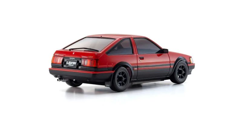 ASC MA020 Toyota LEVIN AE86 Red/Black MZP473RBK - KYOSHO RC
