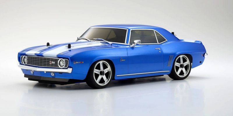 Radio Controlled .15 Engine Powered Touring Car Series PureTen GP 4WD FW-06 readyset 1969 Chevy® Camaro® Z/28 Le Mans Blue w/KT-231P+ 33213