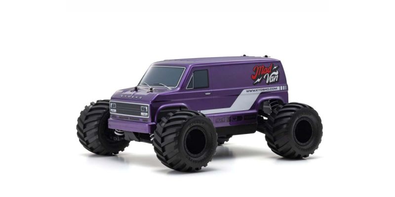 1:10 Scale Radio Controlled Electric Powered 4WD FAZER Mk2 FZ02L-BT readyset MAD VAN Color Type2 34412T2