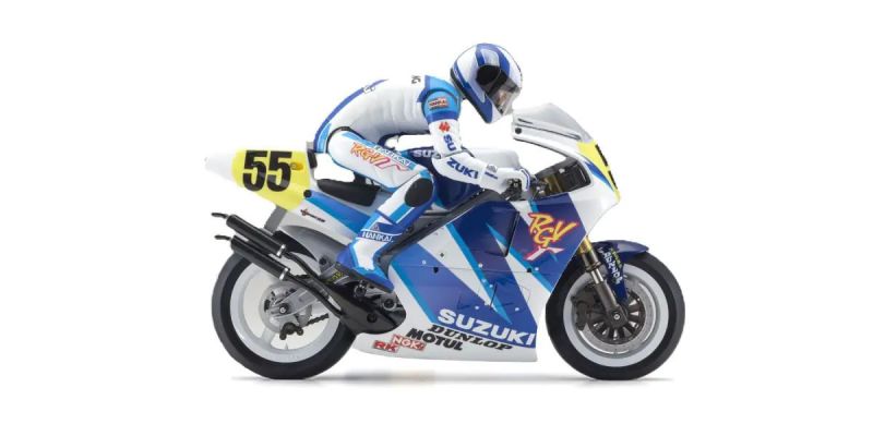 1:8 Scale Radio Controlled Electric Powered Motorcycles Hanging On Racer Series S.R.T. SUZUKI RGV-Γ 1992 KIT 34935T1