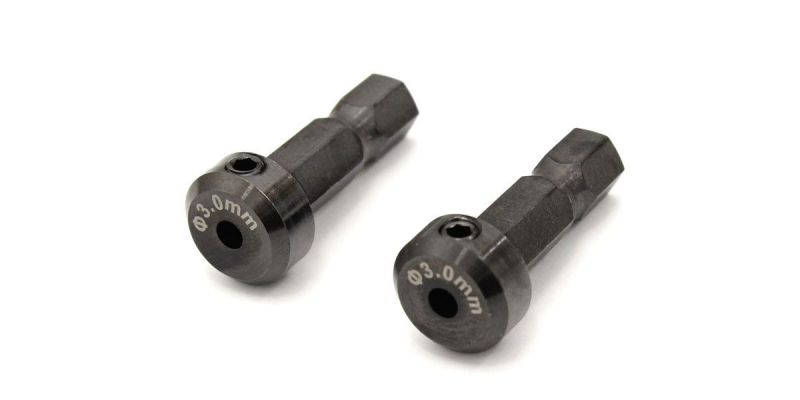 KRF Bit Adapter(φ3.0/6.35mm Hex Shank/2set) 36119