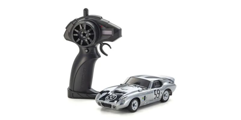FIRST MINI-Z Chrome Shelby Cobra Daytona 66611C-A
