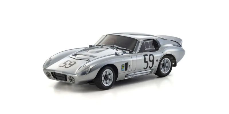 FIRST MINI-Z Chrome Shelby Cobra Daytona 66611C