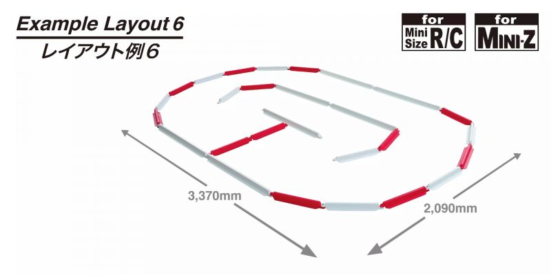 87131	RC CIRCUIT FENCE SET