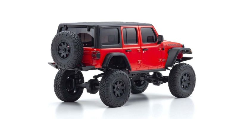 MINI-Z 4×4 Series Readyset JeepⓇ WRANGLER UNLIMITED Rubicon Firecracker Red 32521R