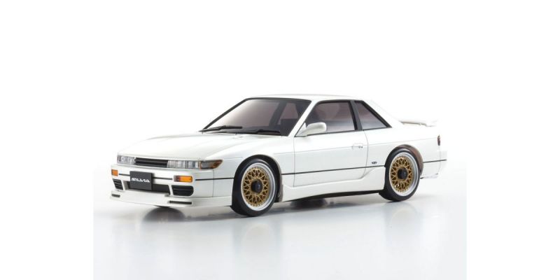 MINI-Z AWD NISSAN SILVIA K’s (S13) with Aero kit Pearl White 32622PW