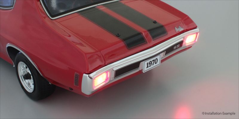 LED Light Unit (Φ5/2 Bulbs/L=400/Red) 97054-2R