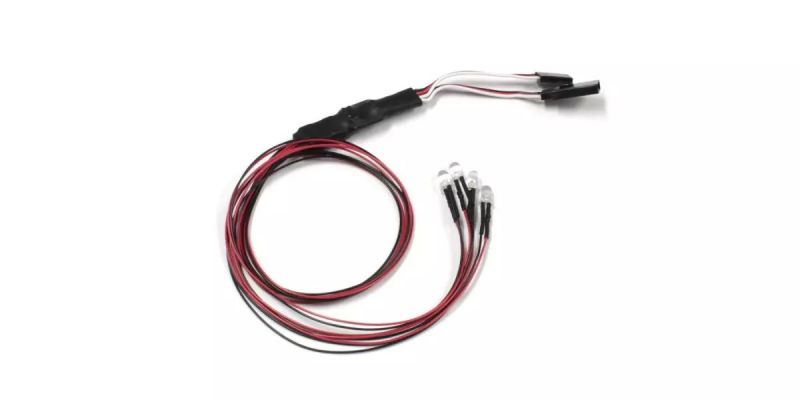 LED Light Unit (Φ5/4 Bulbs/L=400/Clear) 97054-4C