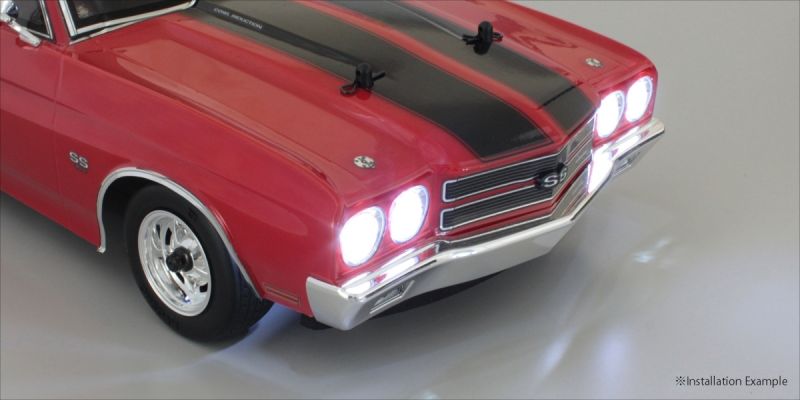 LED Light Unit (Φ5/4 Bulbs/L=400/Clear) 97054-4B