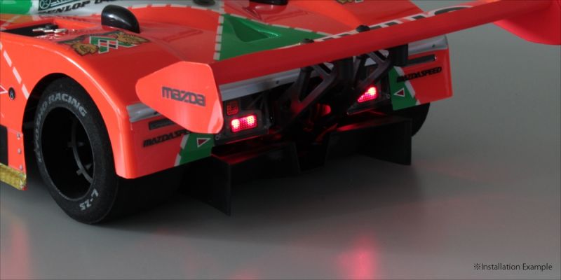 LED Light Unit (Φ5/4 Bulbs/L=400/Red) 97054-4R