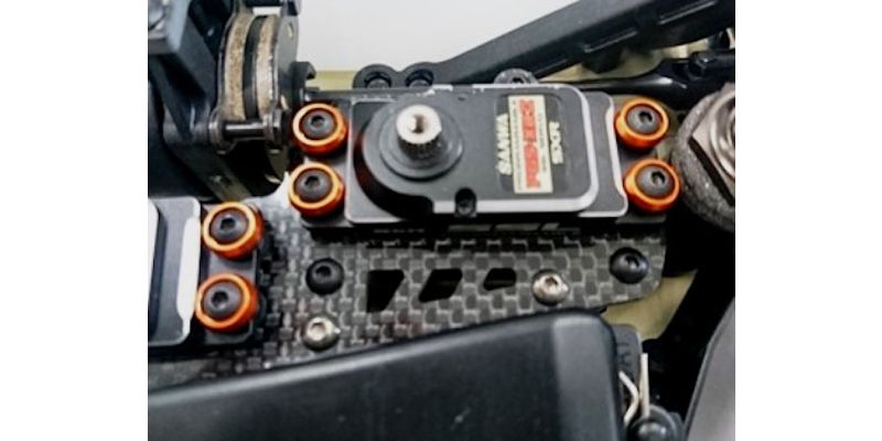 AMR026OR M3 Screw Washer (Orange/4pcs)