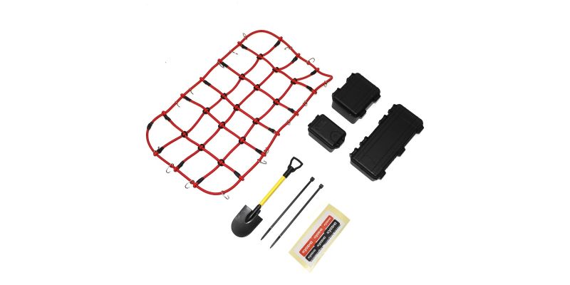 CLW008BK	Roof Carrier Net (200x140mm/Black)