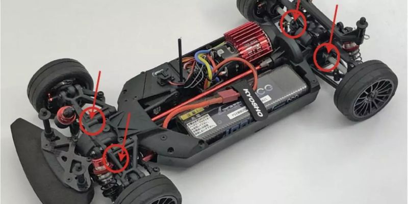 HD Diff Shaft (FZ02/2pcs) FAW207B