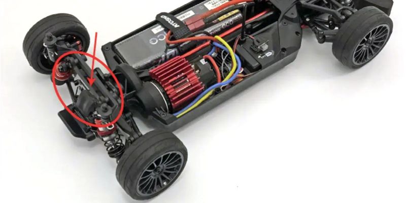 TC Carbon Rear Shock Stay(FAZER MK2) FAW223B