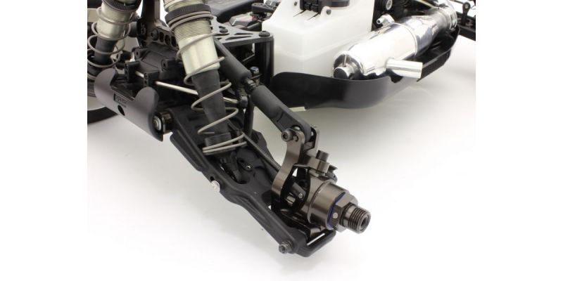 Aluminum Front Hub Carrier Set(L,R/22ﾟ/Gunmetallic/MP10) IFW629