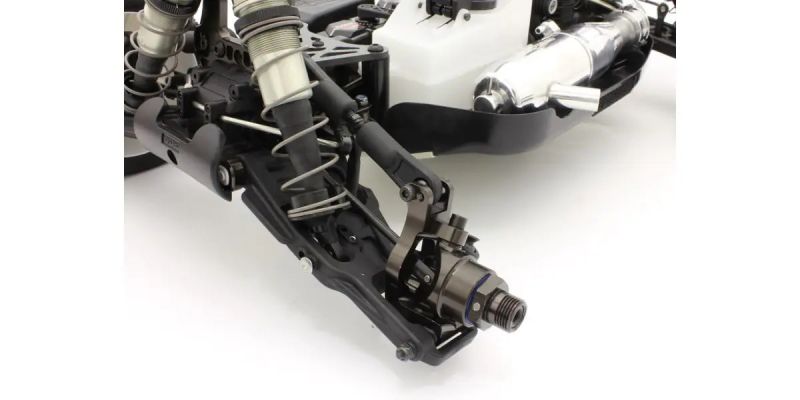 Aluminum Front Hub Carrier Set(L,R/22ﾟ/Gunmetallic/MP10) IFW629B