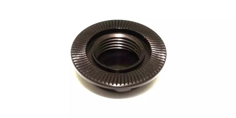 Wheel Nut (Gun Metallic/4pcs/Flange Cap/Serration) IFW649GM