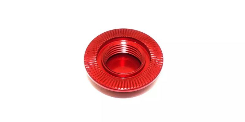 Wheel Nut (Red/4pcs/Flange Cap/Serration) IFW649R
