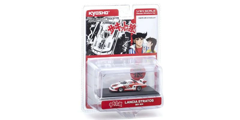 KYOSHO ORIGINAL 1/64scale The Circuit Wolf Lancia Stratos (Fubuki Yuya) K07009B3