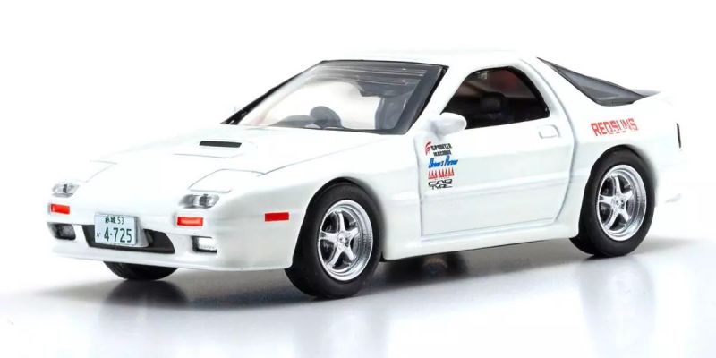 KYOSHO ORIGINAL 1/64scale INITIAL D MAZDA SAVANNA RX-7 (FC3S) (Takahashi Ryosuke) K07057A3B