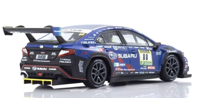 KYOSHO MINI CAR & BOOK No.24 SUBARU WRX NBR CHALLENGE 2024 K07129N24E