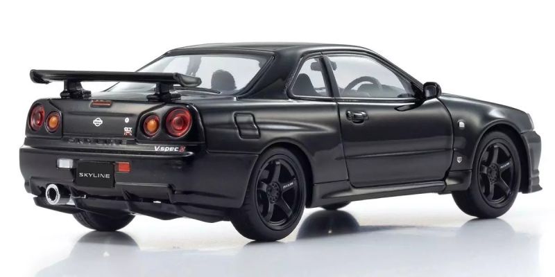 KS03936BK	1/43 NISSAN SKYLINE GT-R VSPEC2 (BLACK)