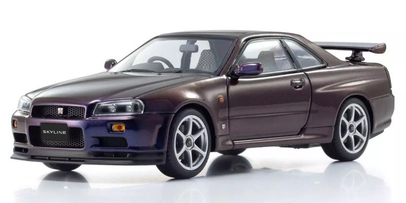 KS03936P	1/43 NISSAN SKYLINE GT-R VSPEC (PURPLE)